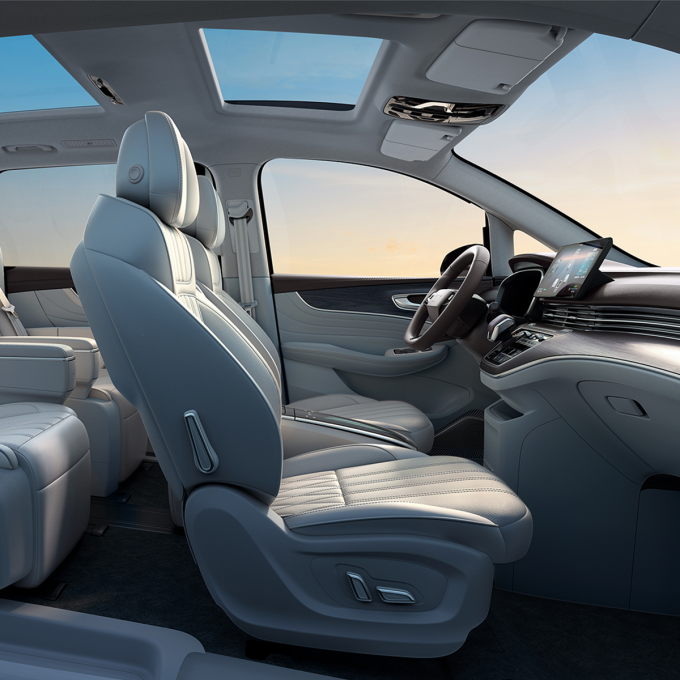 550km MPV EV Car Roewe iMAX8 EV 2022 Kelas Pertama Diamond Edition 4